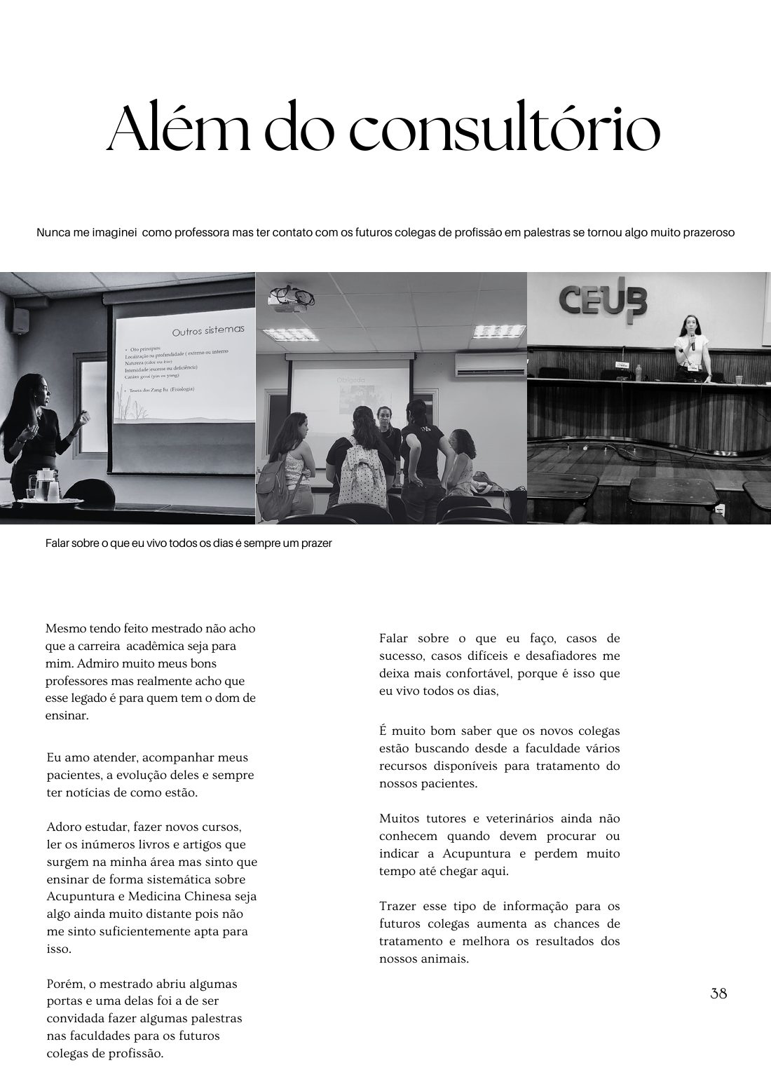 Atuação além do consultório — página 38