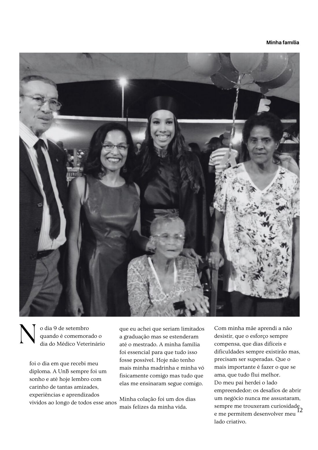 Formatura e família — página 12