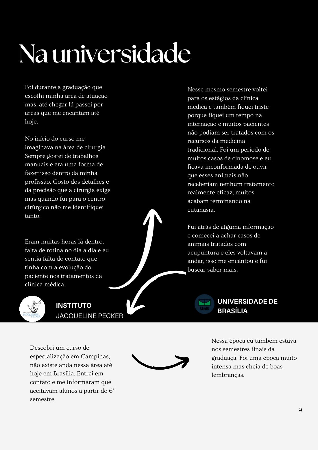 Na universidade — página 9